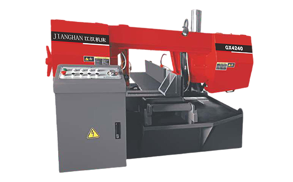 北湖GX4240旋转式带锯床