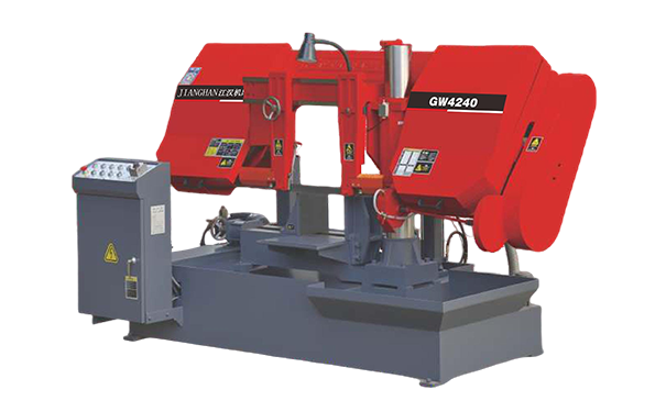 北湖GW4240双柱卧式带锯床