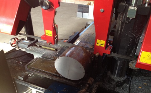 北湖卧式带锯床加工时出现明显振荡如何排查？